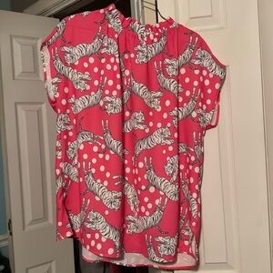 New w/o tags First Love pink blouse